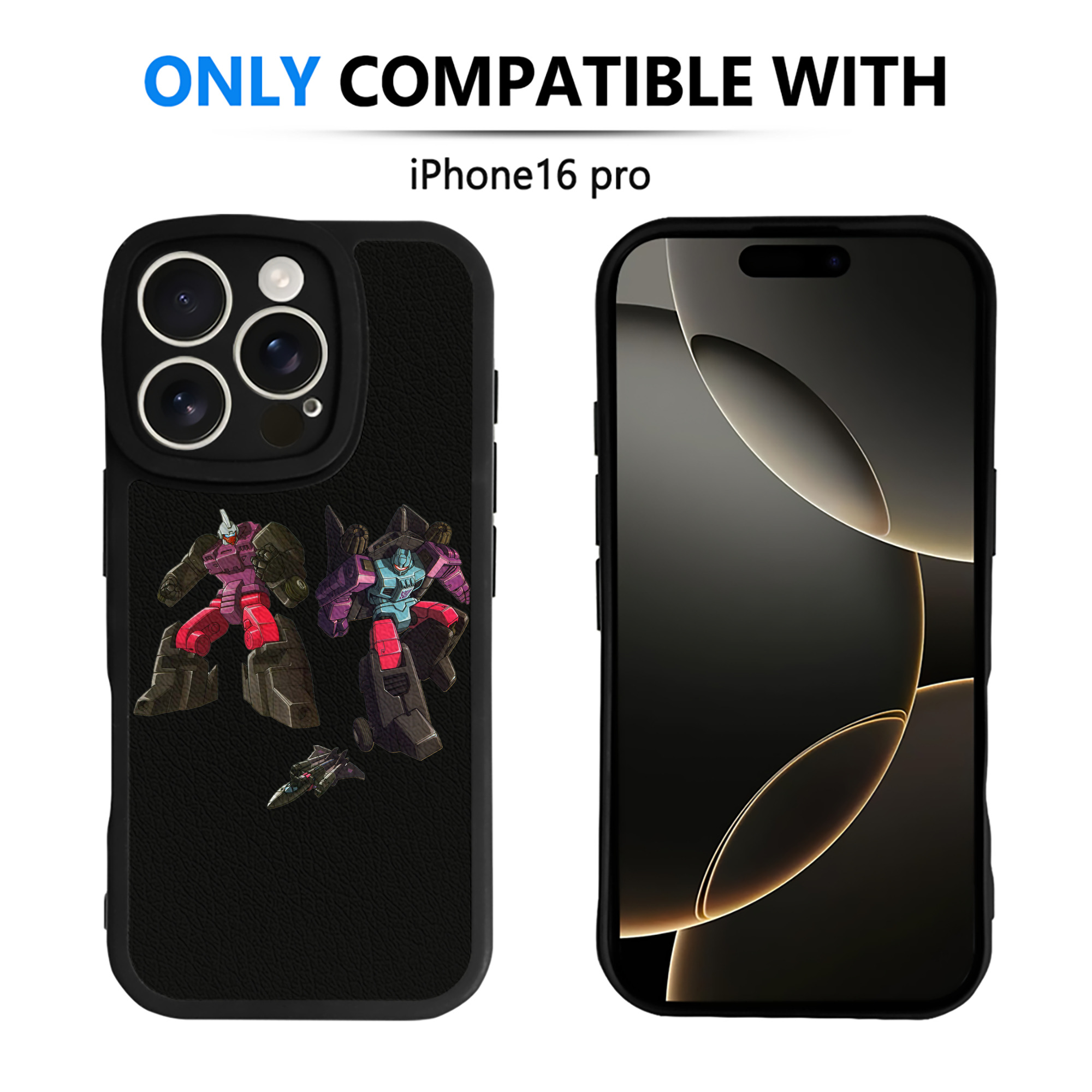 （画像用）  【iPhone 16シリーズ対応】シリコンスマホケース（レザー調） 材質：シリコン